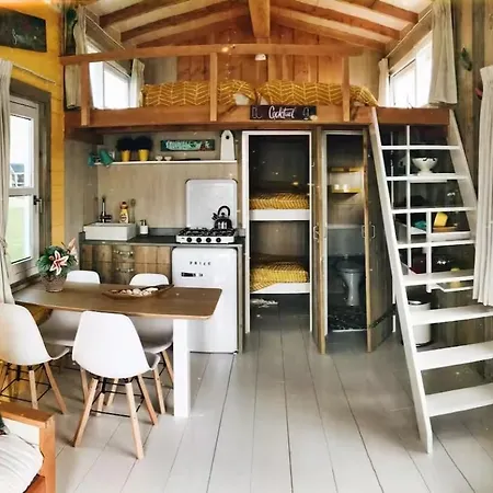 Campingplatz Tinyhouse Yellow